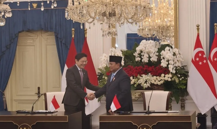 Indonesia dan Singapura Sepakat Jaga Selat Malaka Bebas Dilintasi Semua Pihak